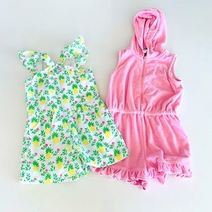 Janie and Jack Rompers